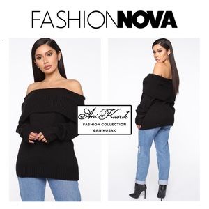 Fashion Nova Oversized Sweater